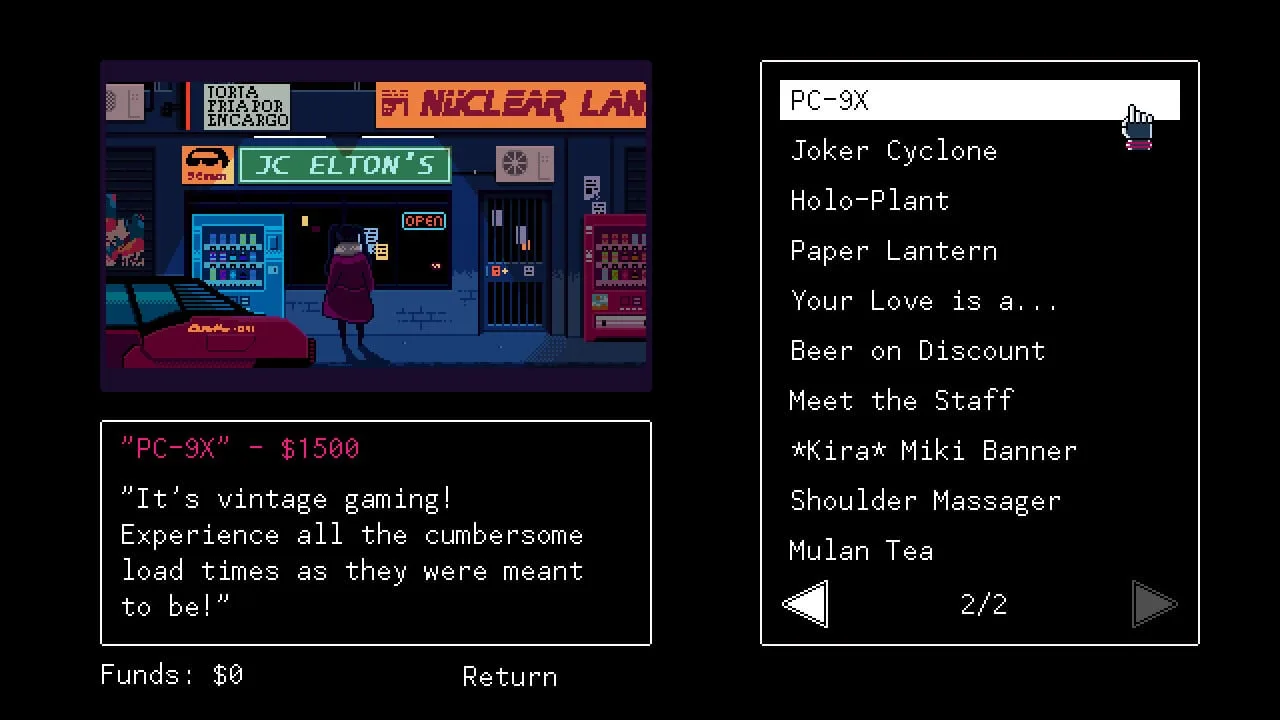 VA-11 Hall-A: Cyberpunk Bartender Action — 8