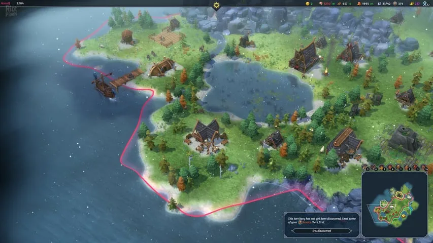 Northgard по сети — 1
