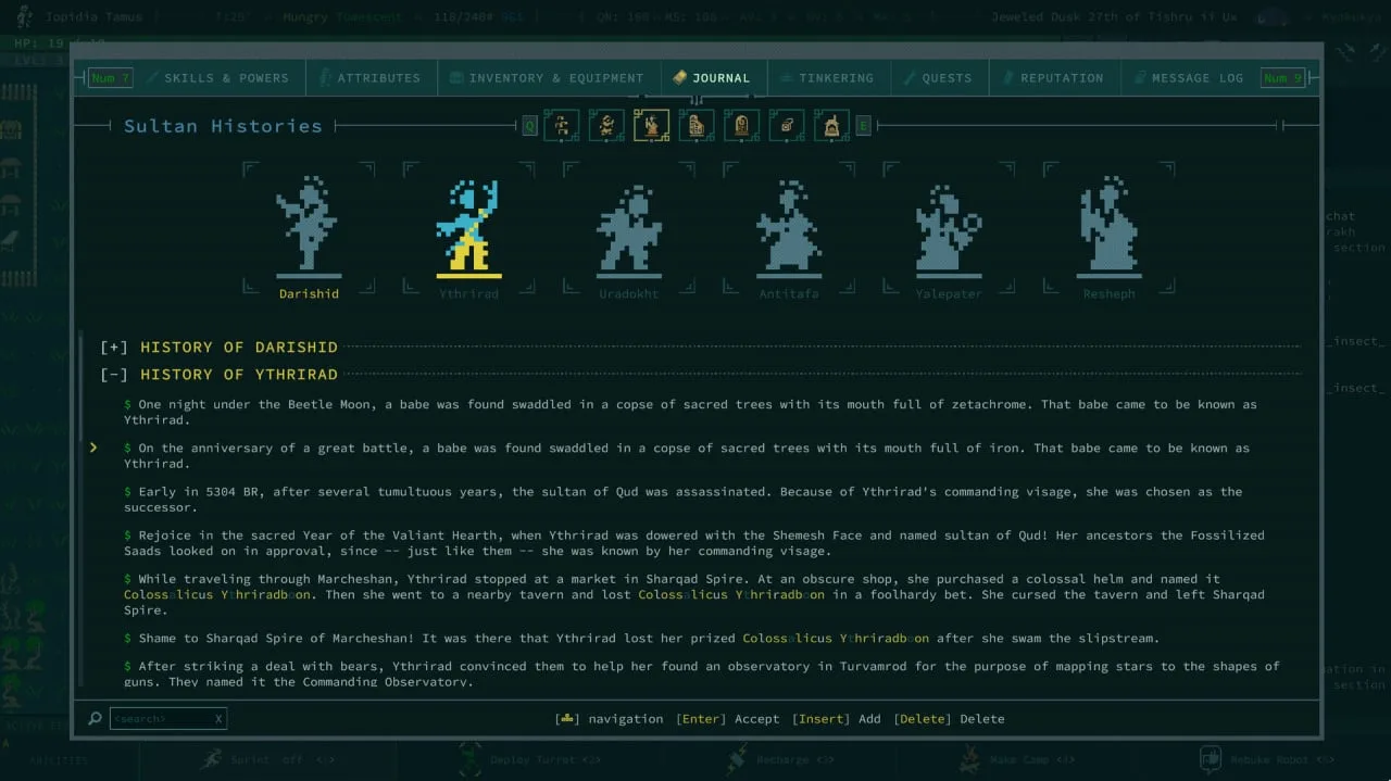 Caves of Qud — 11