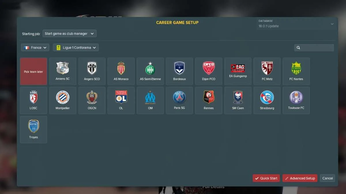 Football Manager 2018 — 2
