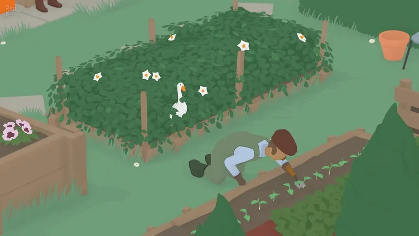 Untitled Goose Game по сети — 2