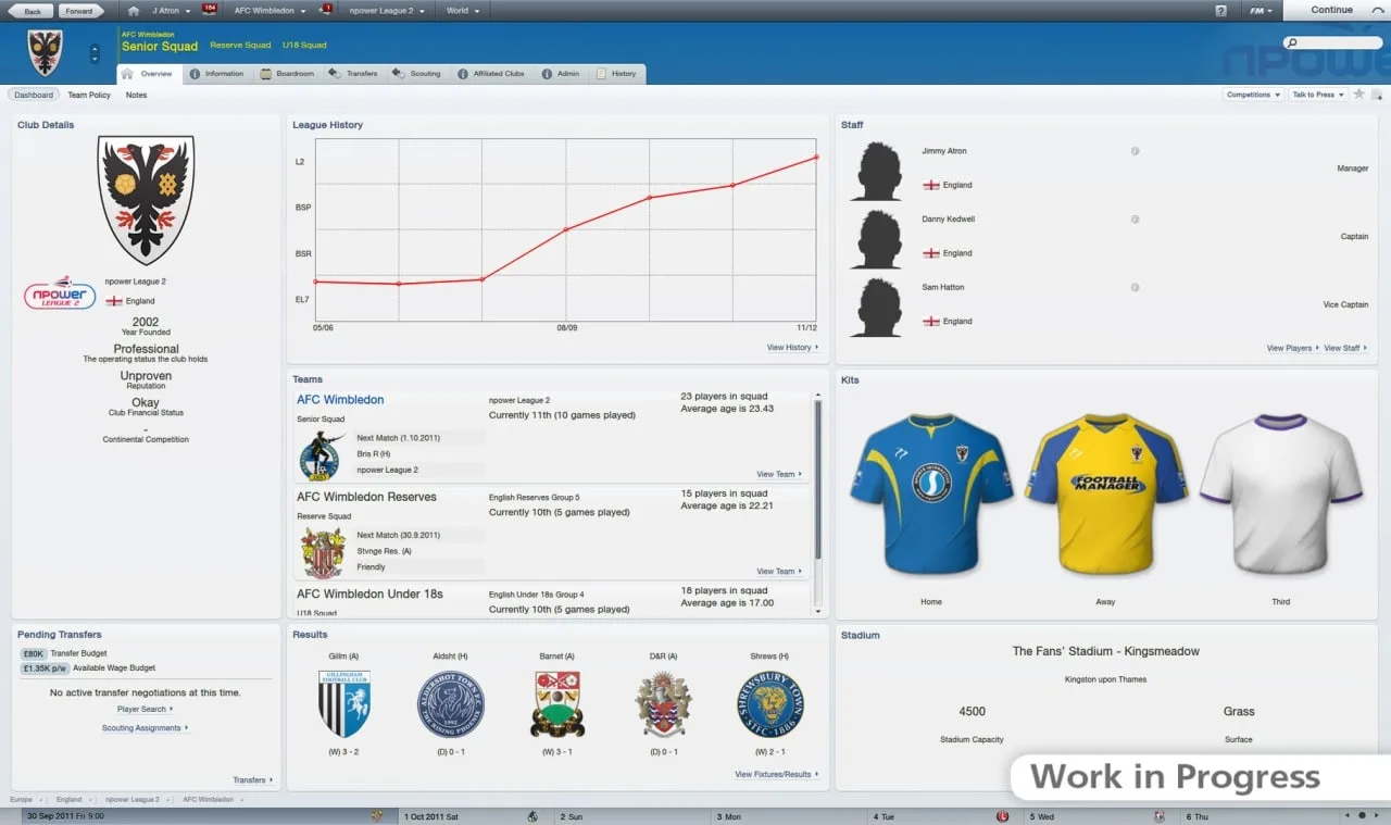 Football Manager 2012 — 1