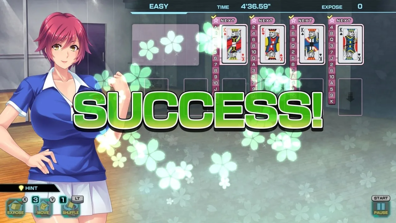 Pretty Girls Four Kings Solitaire — 5