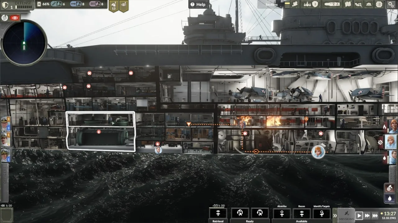 Aircraft Carrier Survival — 1
