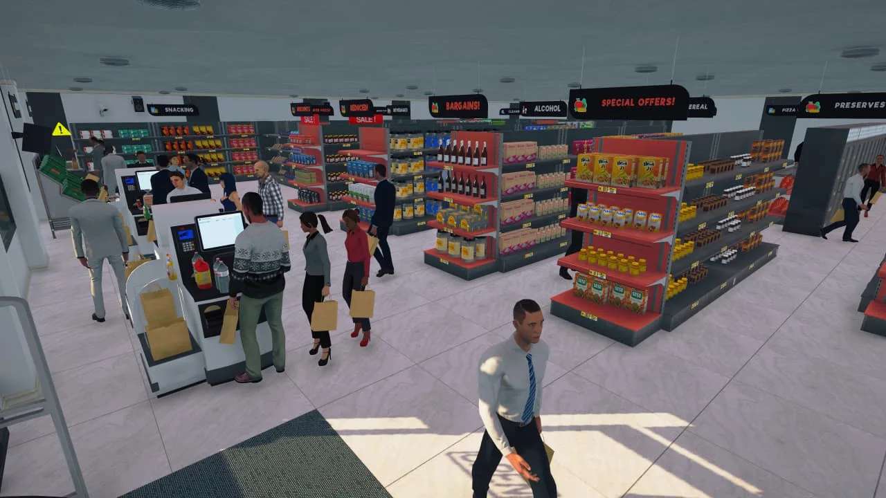 Supermarket Simulator — 3