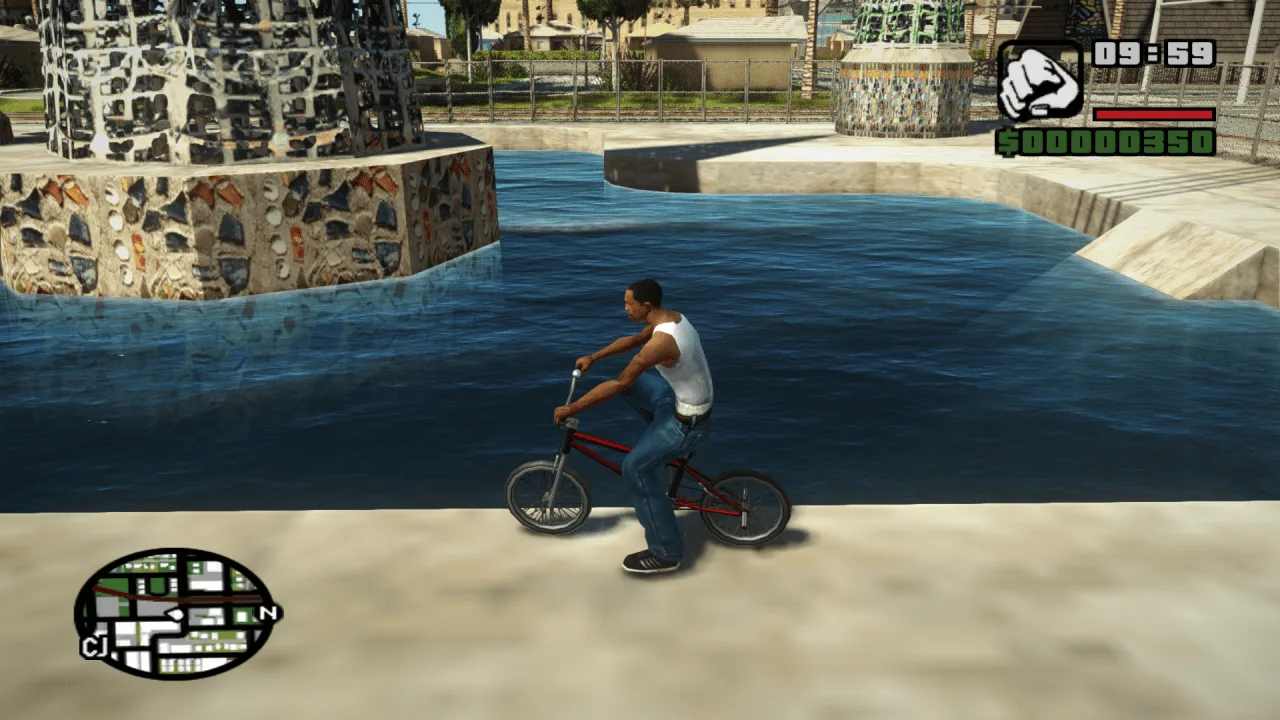 Grand Theft Auto: San Andreas - Graphic mod ENB — 4