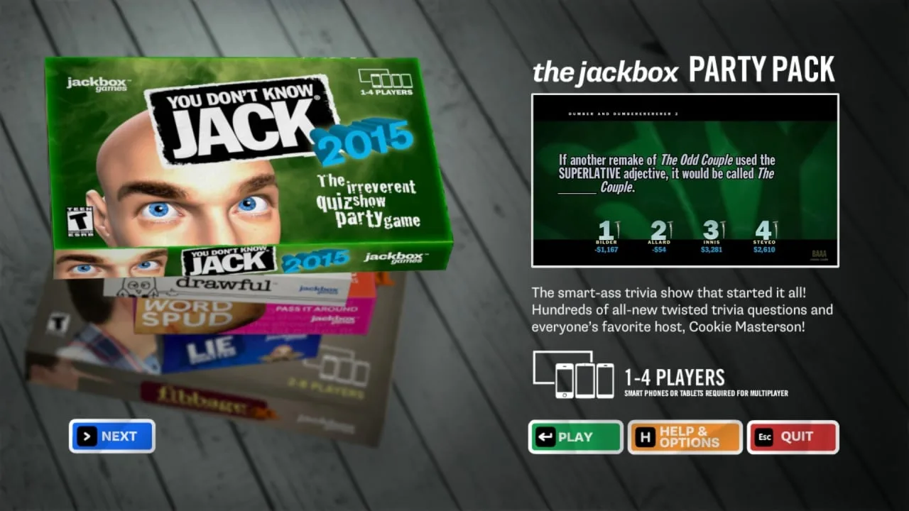 The Jackbox Party Pack — 1