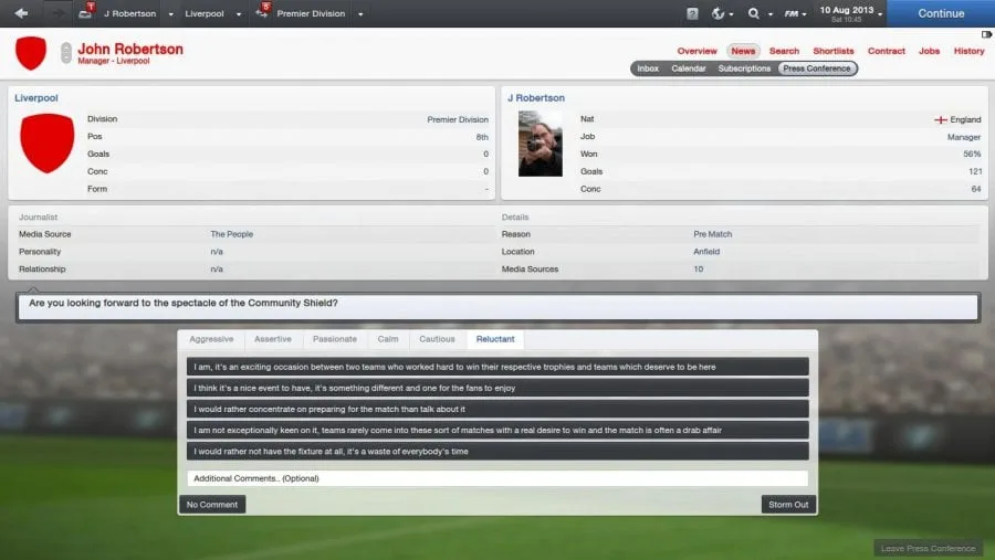 Football Manager 2013 — 2