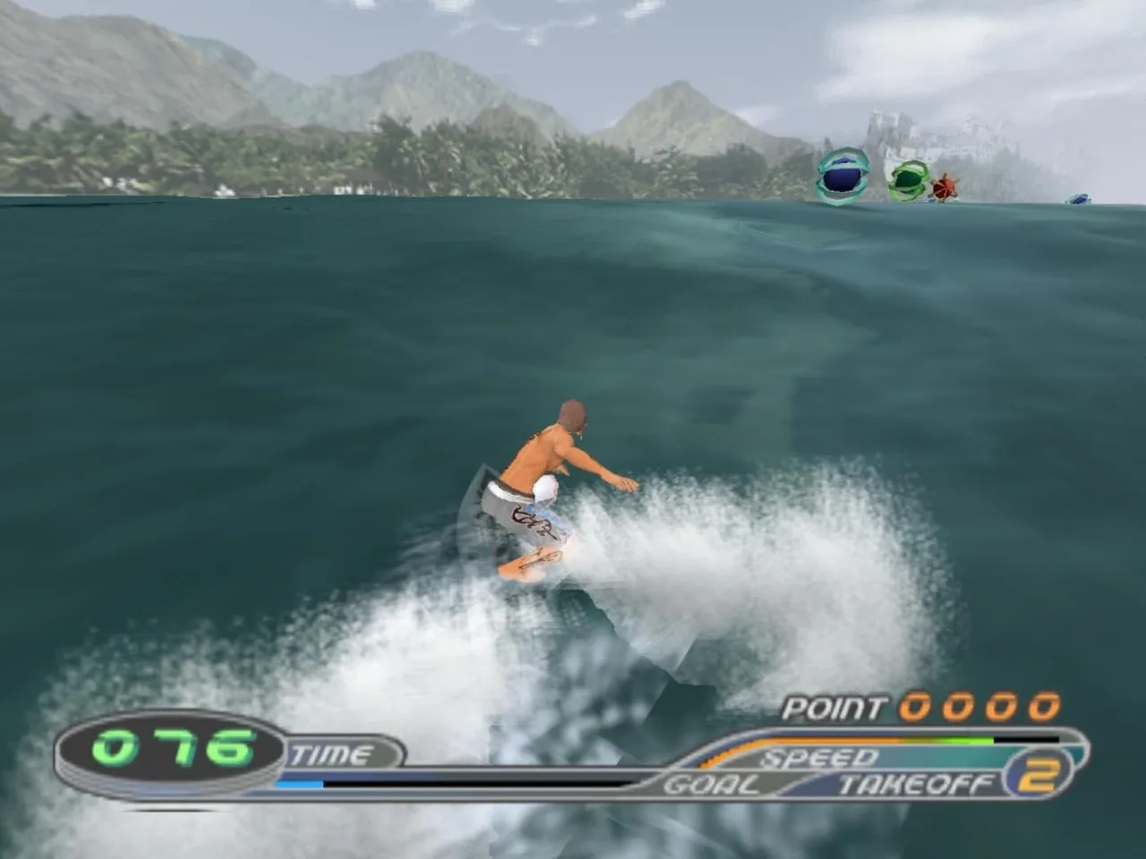 Surfing H3O — 1