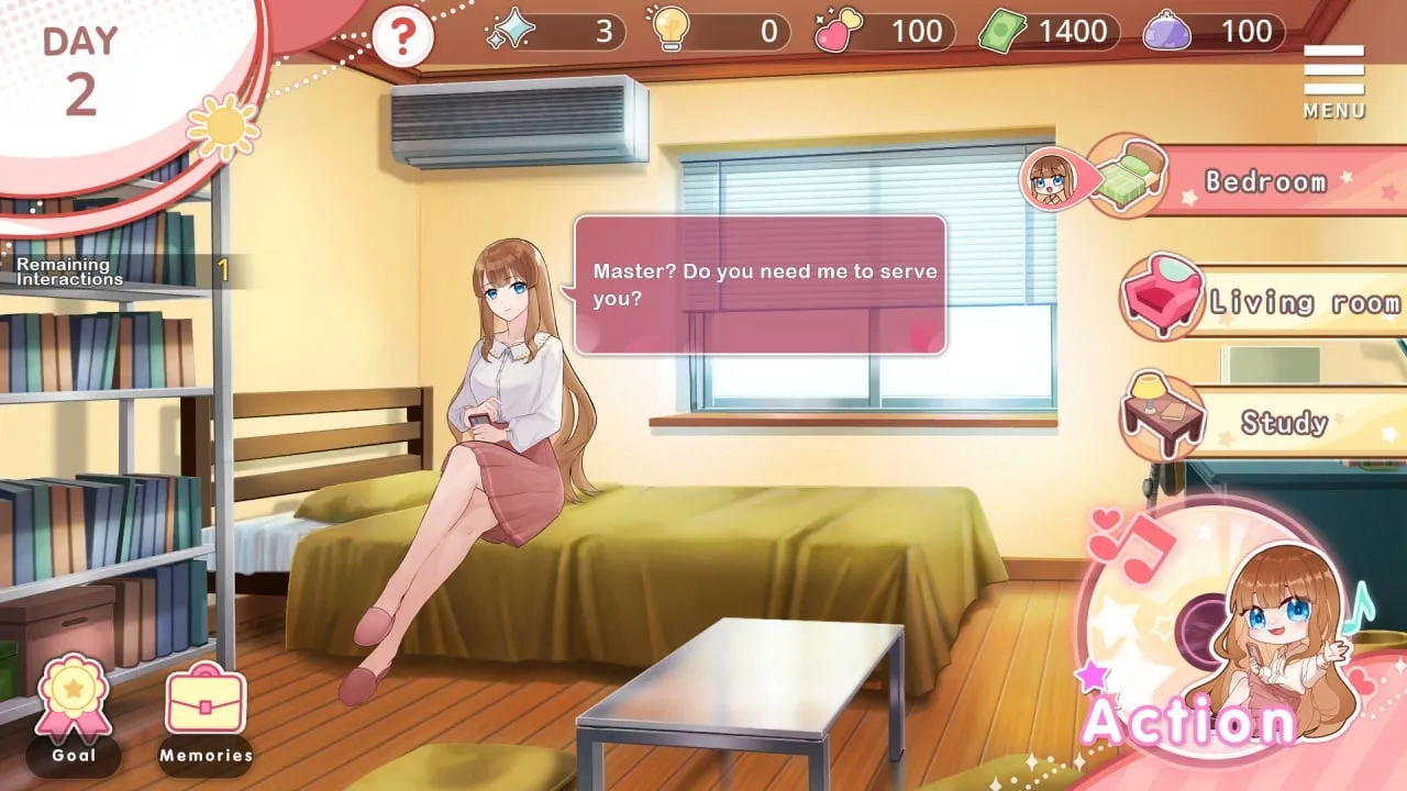Rich Lady's Slave Role Play — 1