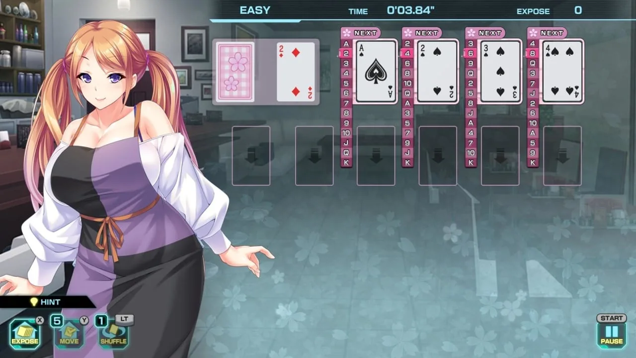 Pretty Girls Four Kings Solitaire — 1