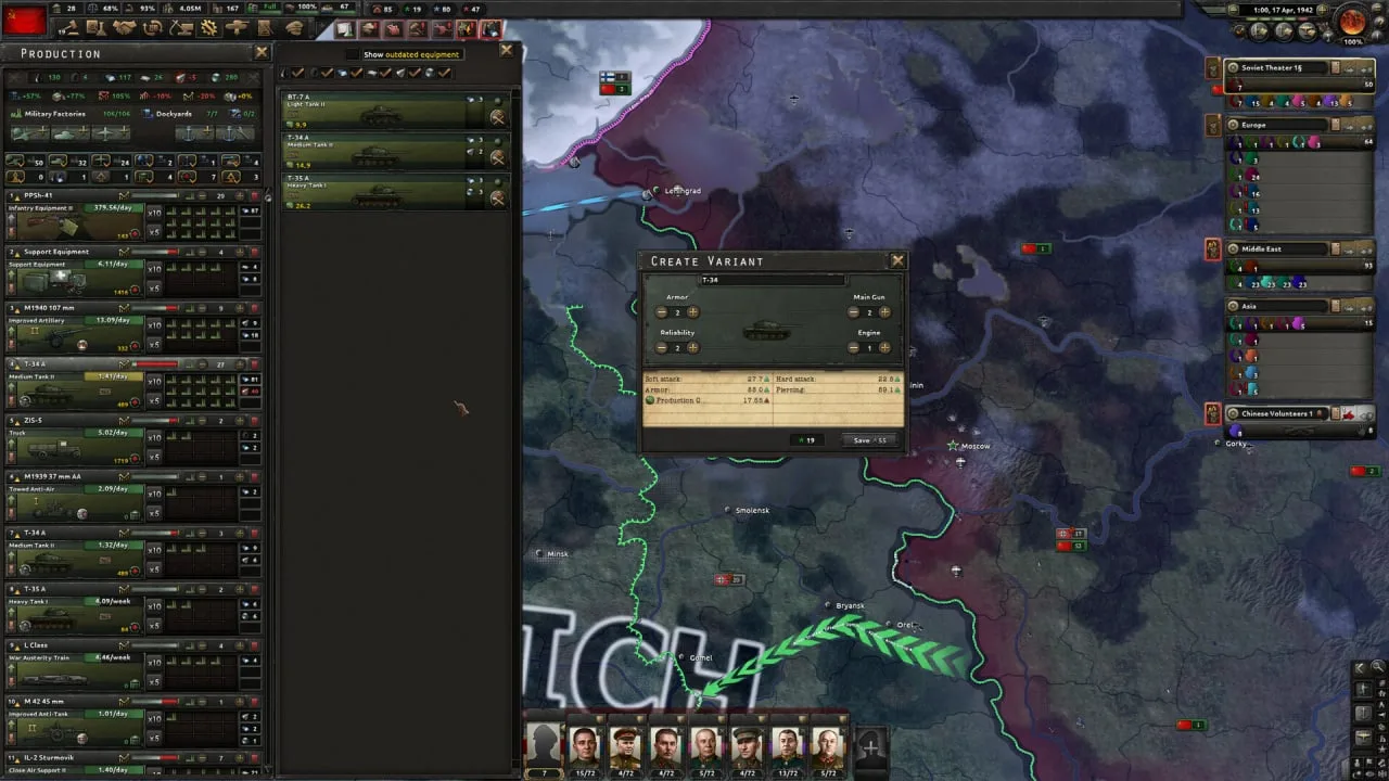 Hearts of Iron 4 — 6