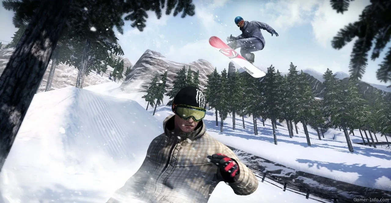 Shaun White Snowboarding по сети — 3