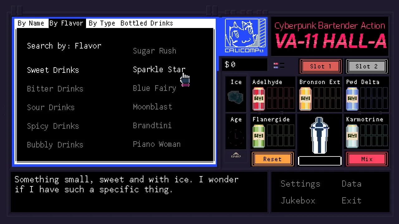 VA-11 Hall-A: Cyberpunk Bartender Action — 4