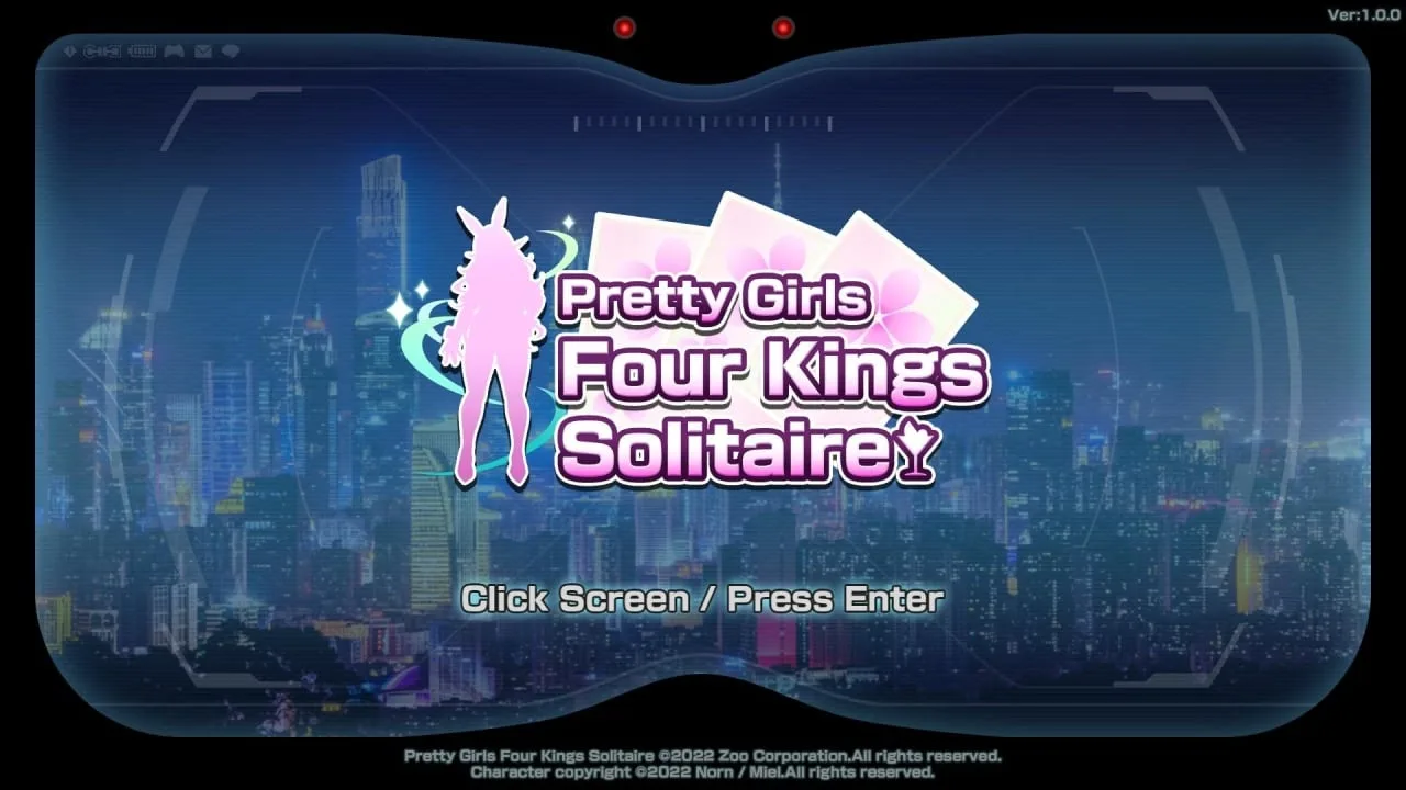 Pretty Girls Four Kings Solitaire — 6