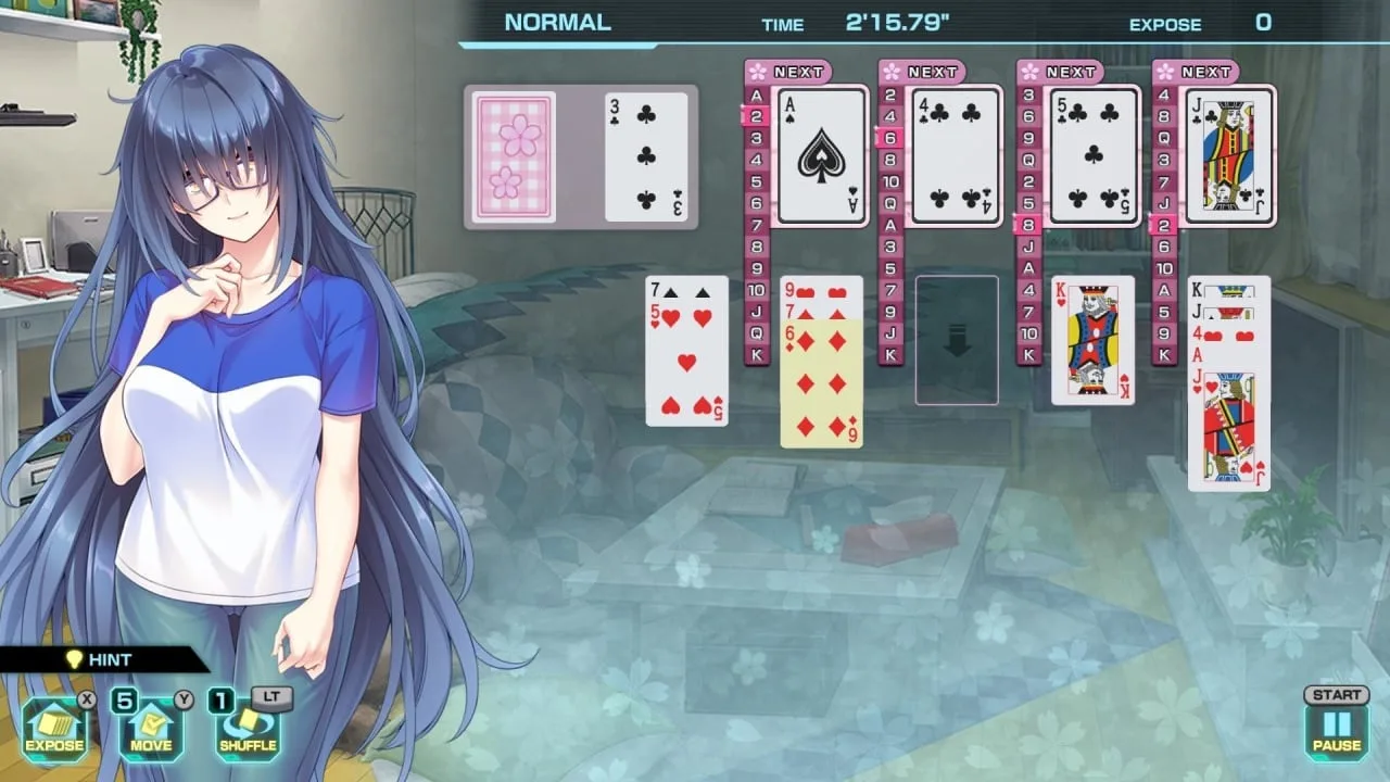 Pretty Girls Four Kings Solitaire — 2