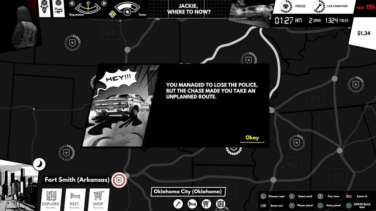 Heading Out - A Narrative Road Movie Racing Game — 4