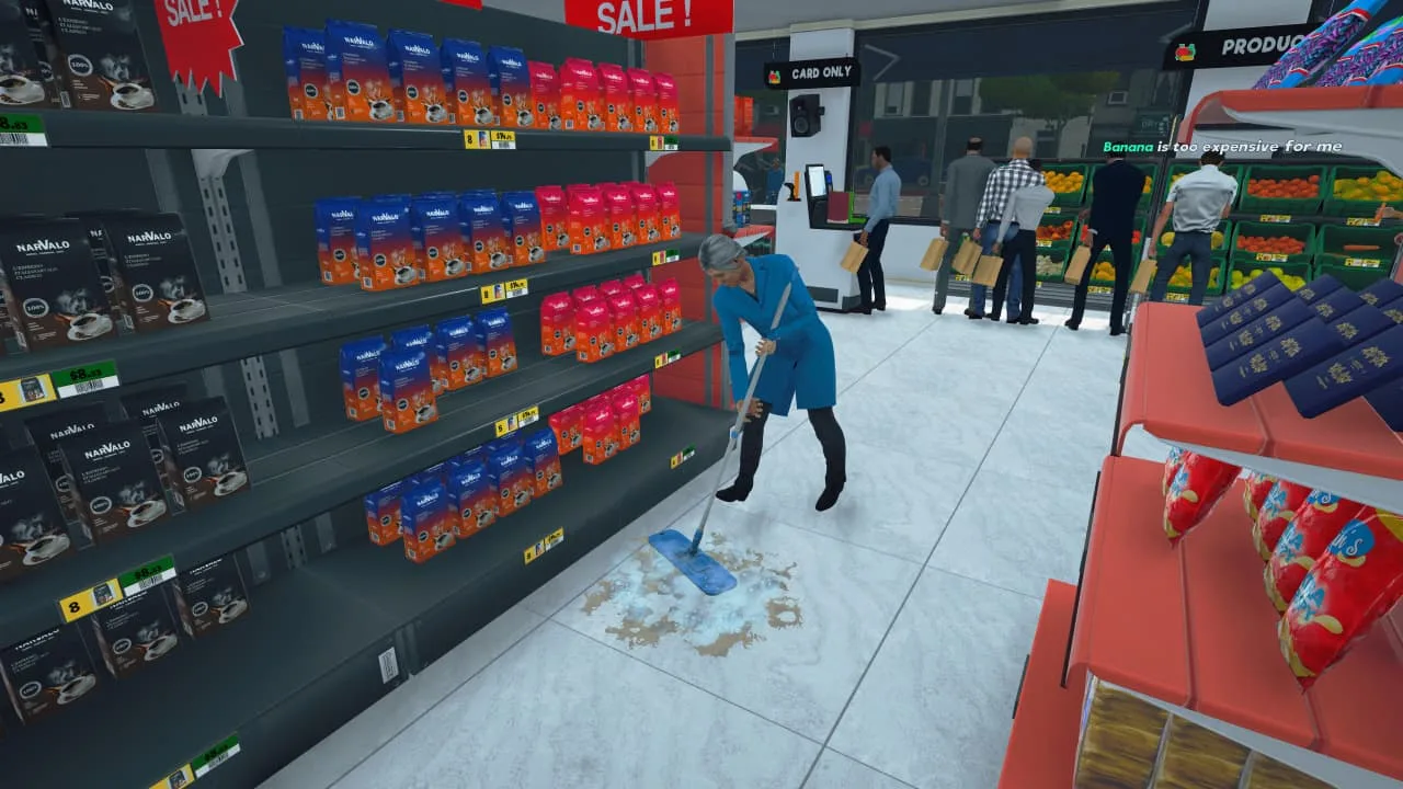 Supermarket Simulator — 10
