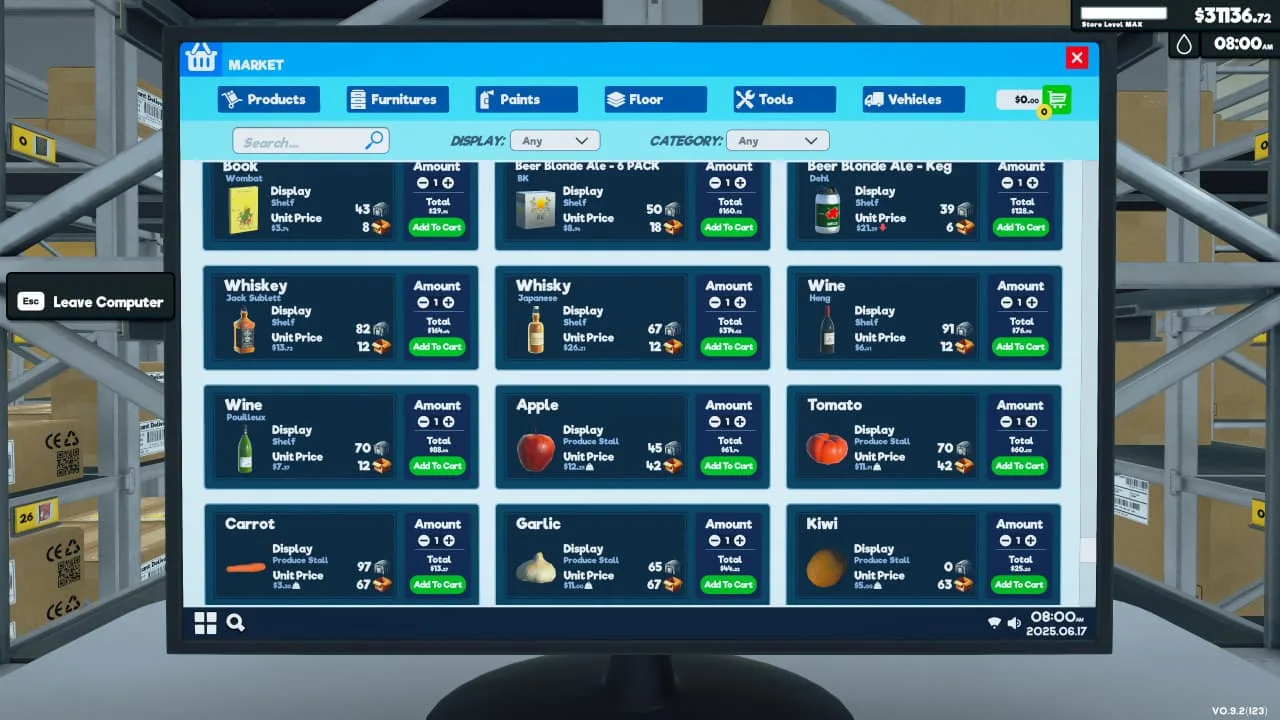 Supermarket Simulator — 12