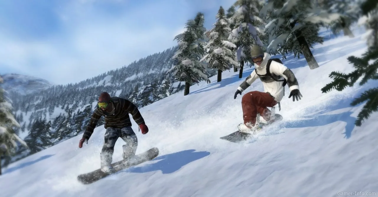 Shaun White Snowboarding по сети — 2