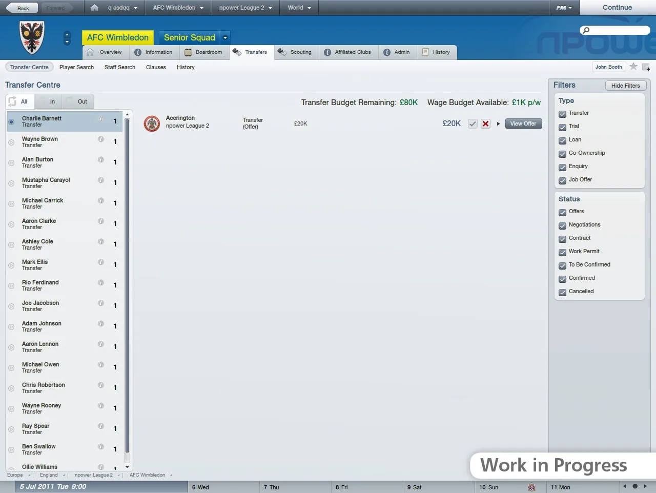 Football Manager 2012 — 3