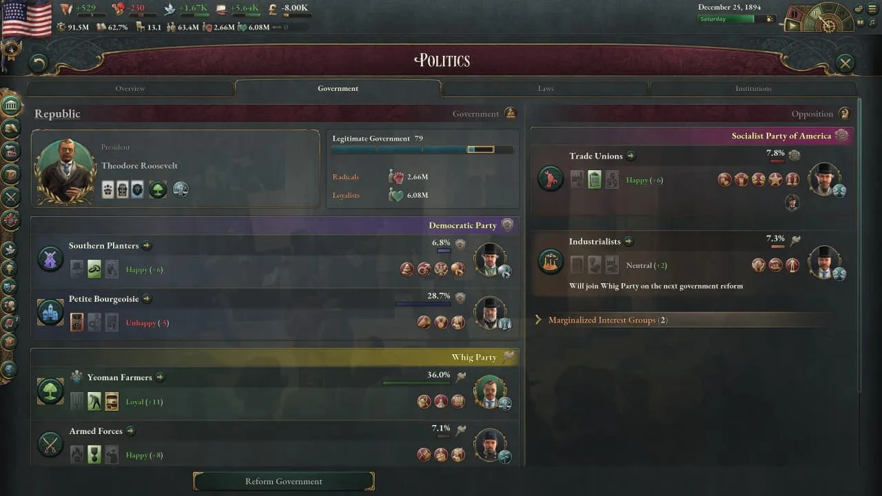 Victoria 3 — 4