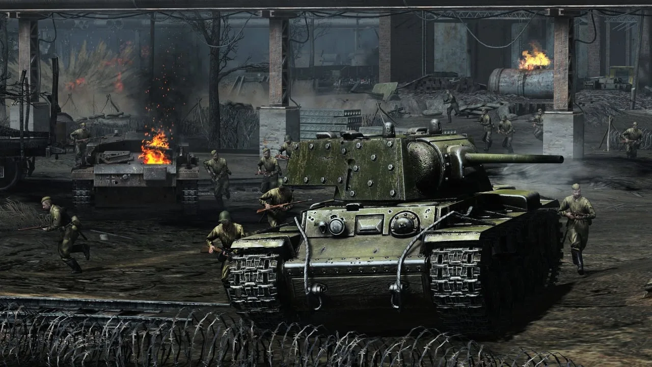 Call to Arms Gates of Hell Ostfront по сети — 2