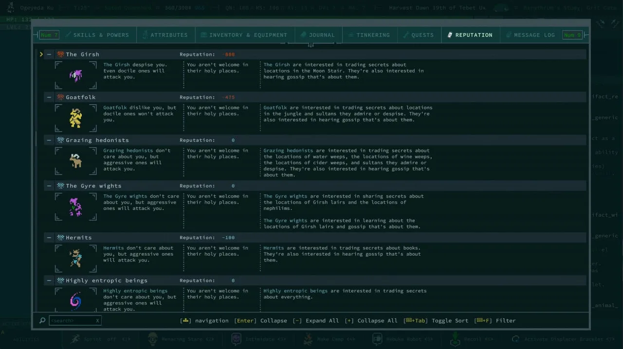 Caves of Qud — 8