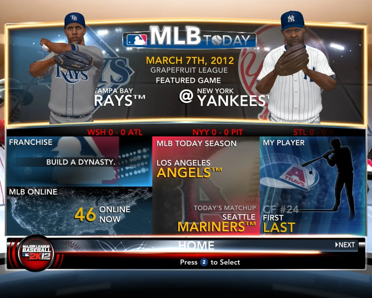 Major League Baseball 2K12 — 1