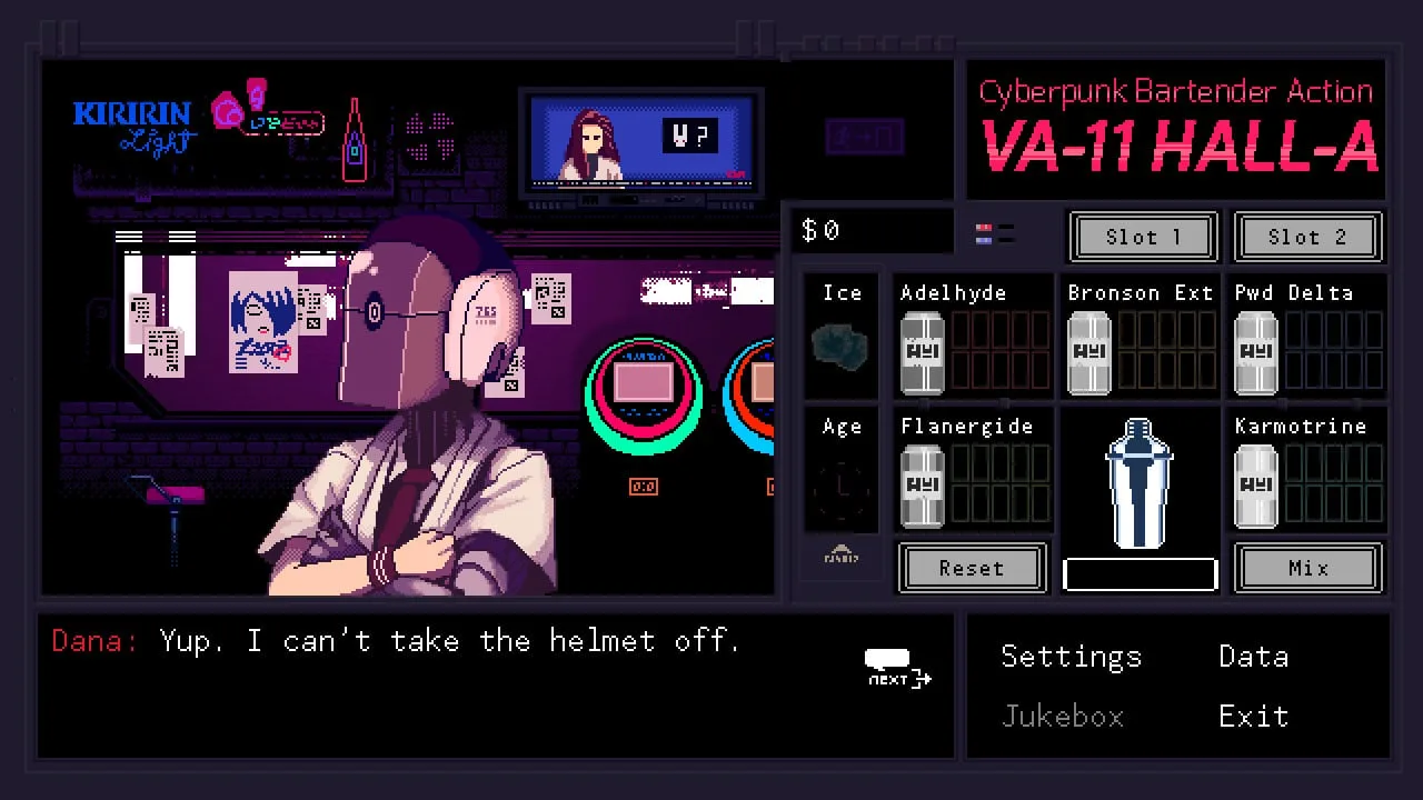 VA-11 Hall-A: Cyberpunk Bartender Action — 5