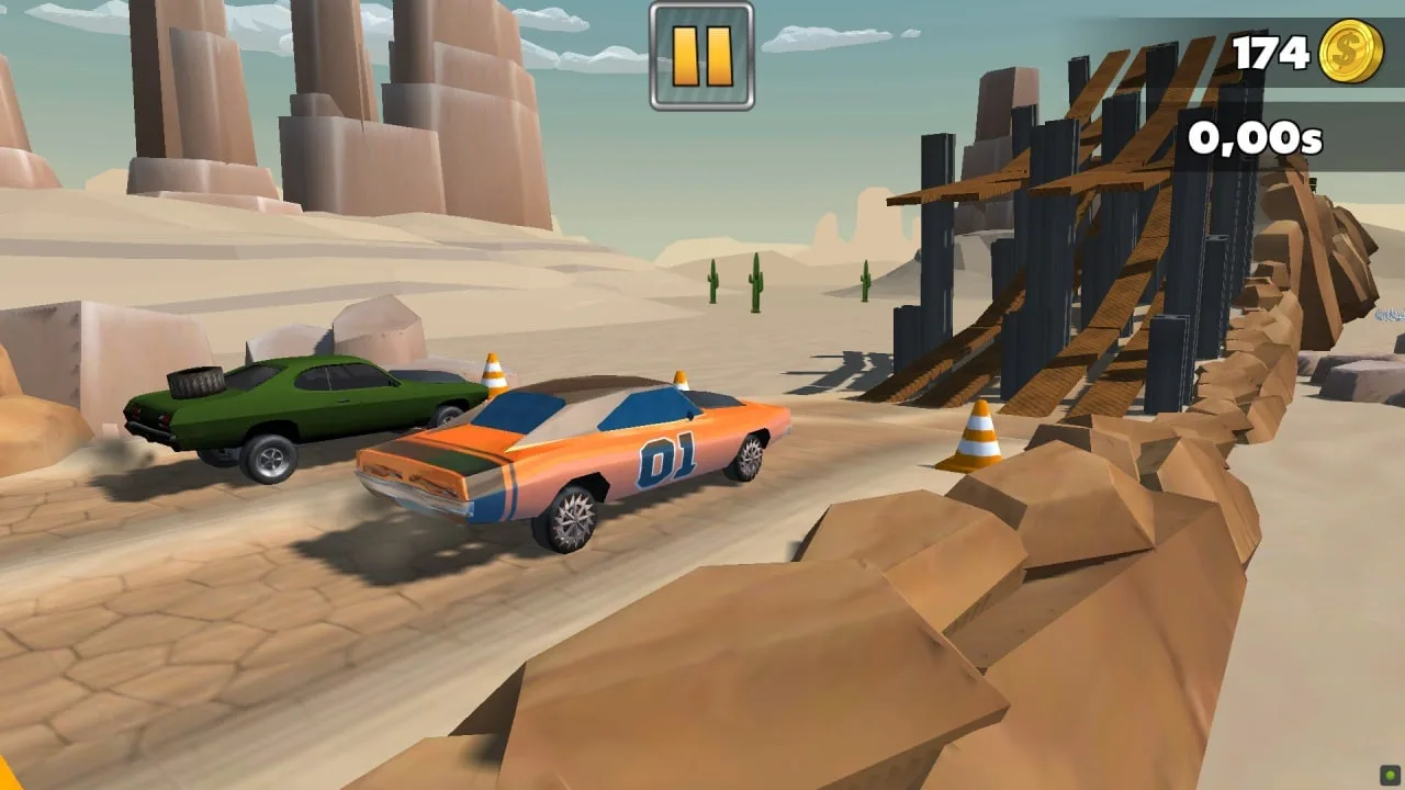Race in Desert — 1