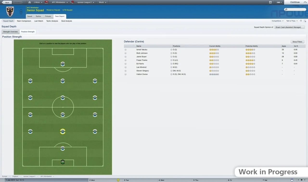 Football Manager 2012 — 7