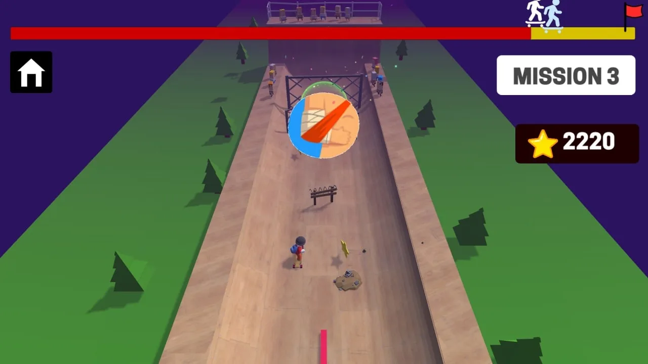 Two Skateboards Driving Simulator — 6